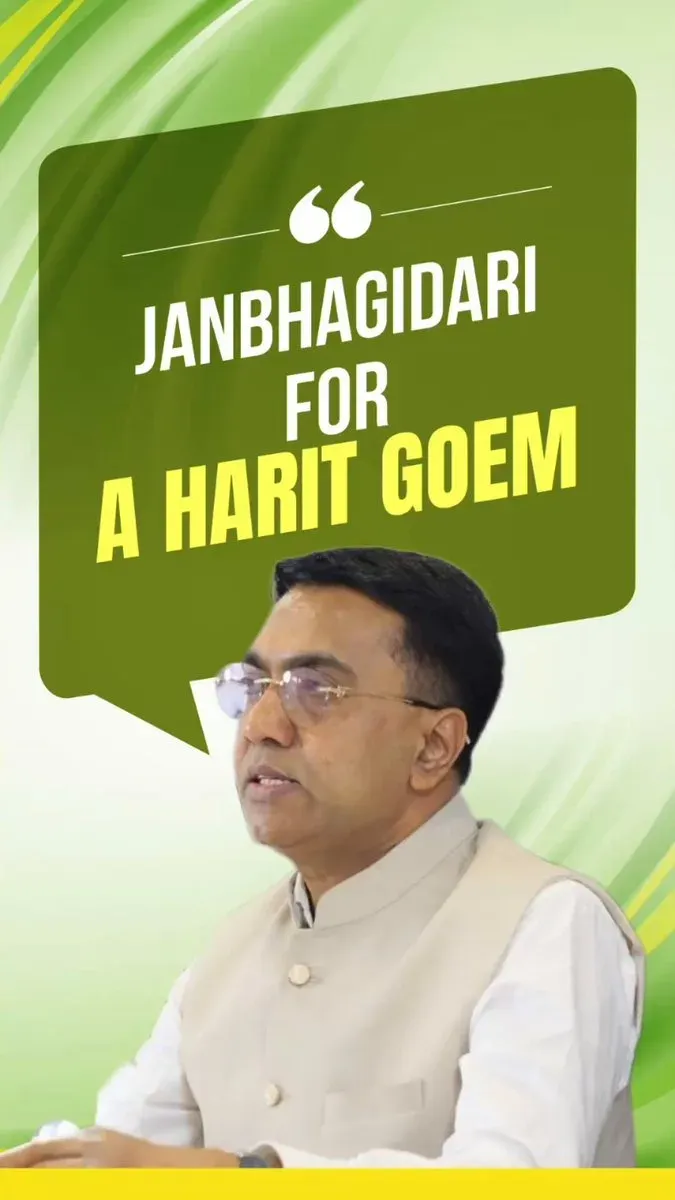 CM Sawant to Honour Contributors to Green Goa Clean Goa Drive