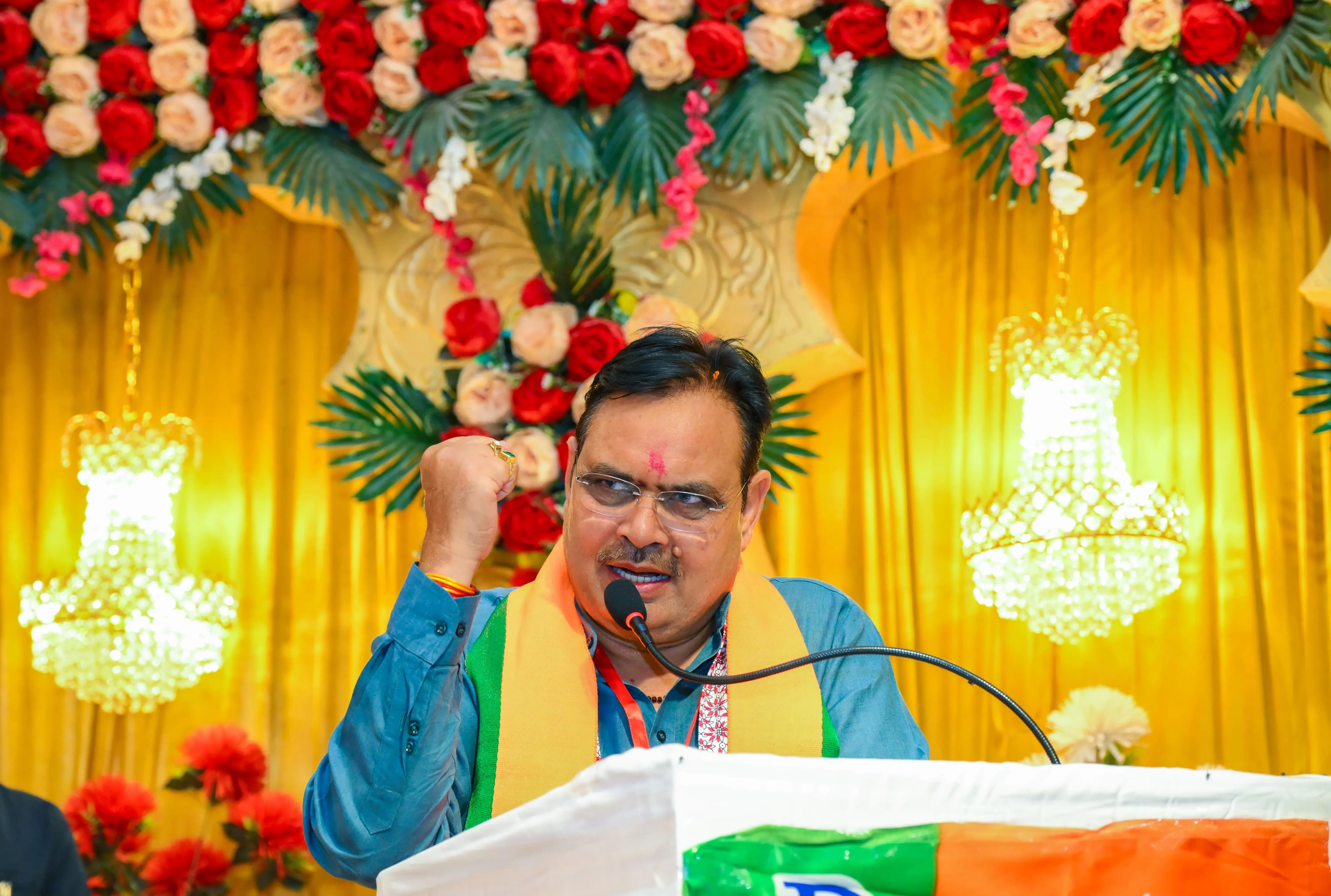 Is CM Sharma Attending the Loktantra Senani Samman Samaroh in Jodhpur?