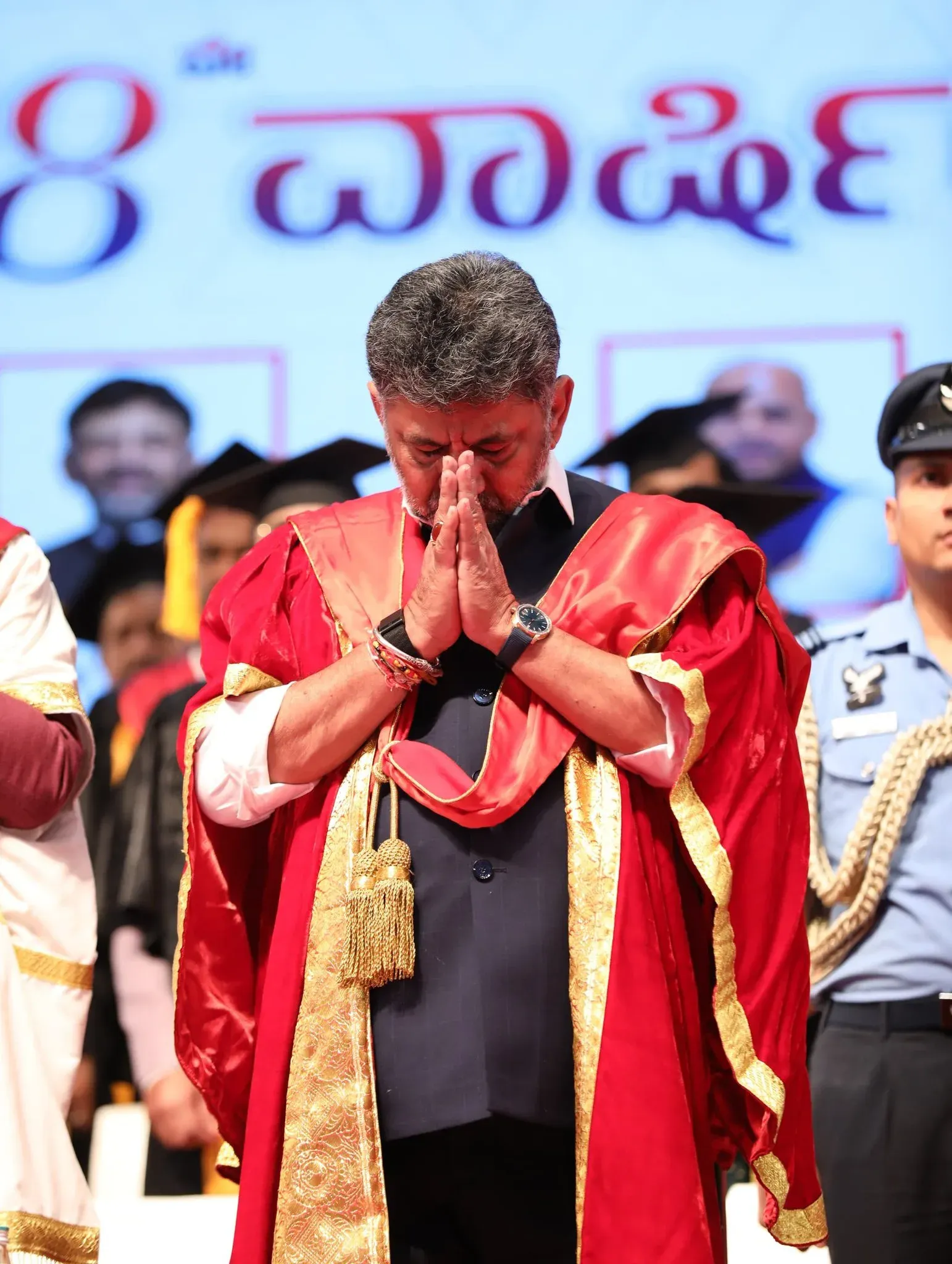 CM Shivakumar Attends RGUHS 28th Convocation in Bengaluru