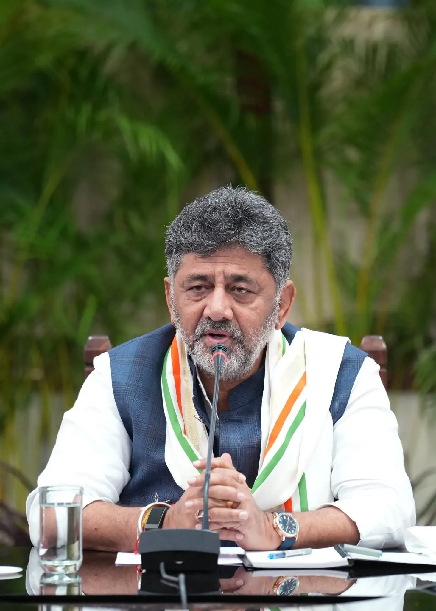 CM Shivakumar Chairs Agri Review Meet at Vidhana Soudha