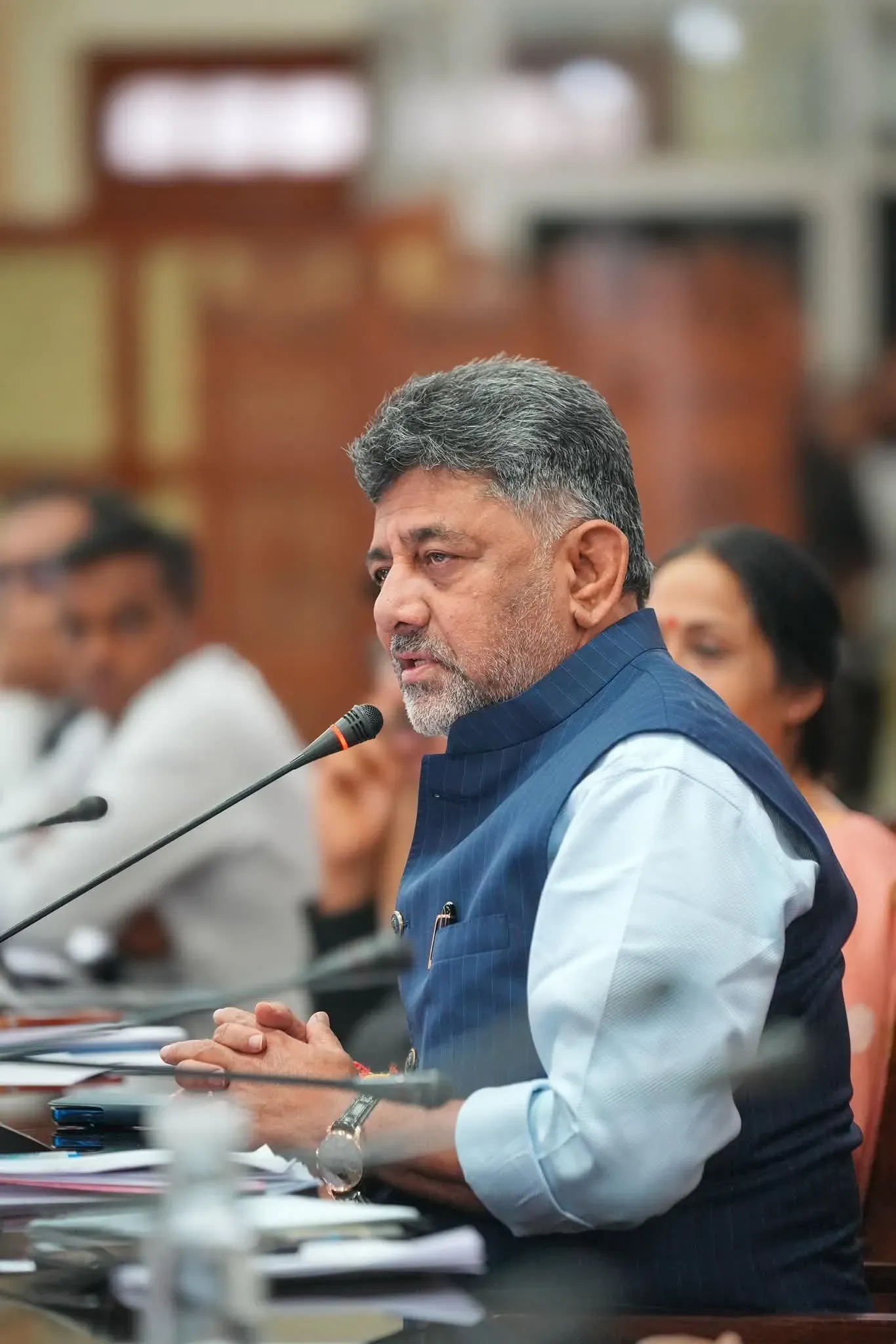 CM Shivakumar Chairs Excise Dept Review at Vidhana Soudha