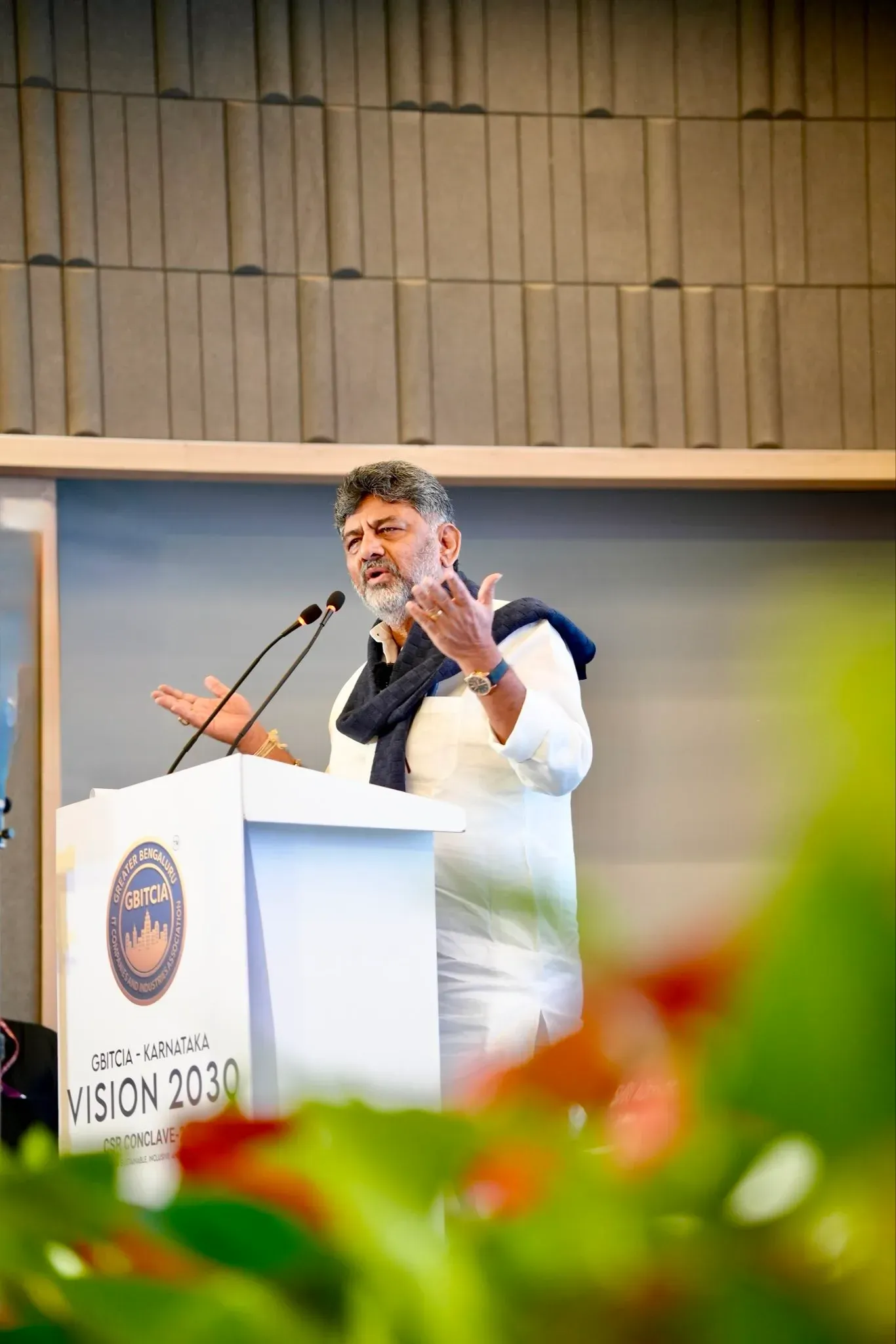 CM Shivakumar Convenes Vision 2030 CSR Conclave in Bengaluru