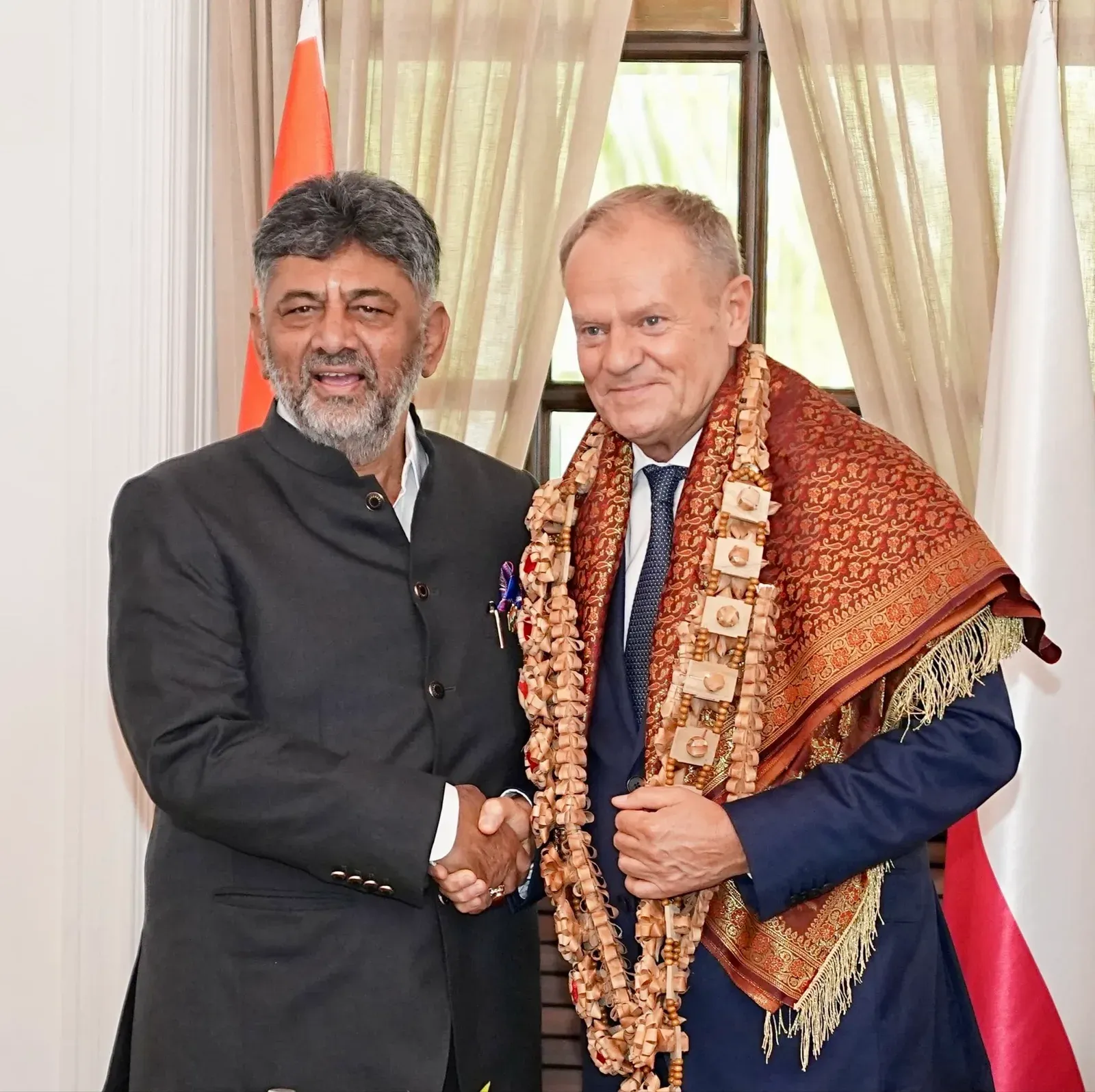 CM Shivakumar meets Poland PM Tusk, eyes GIM 2027 tie-up