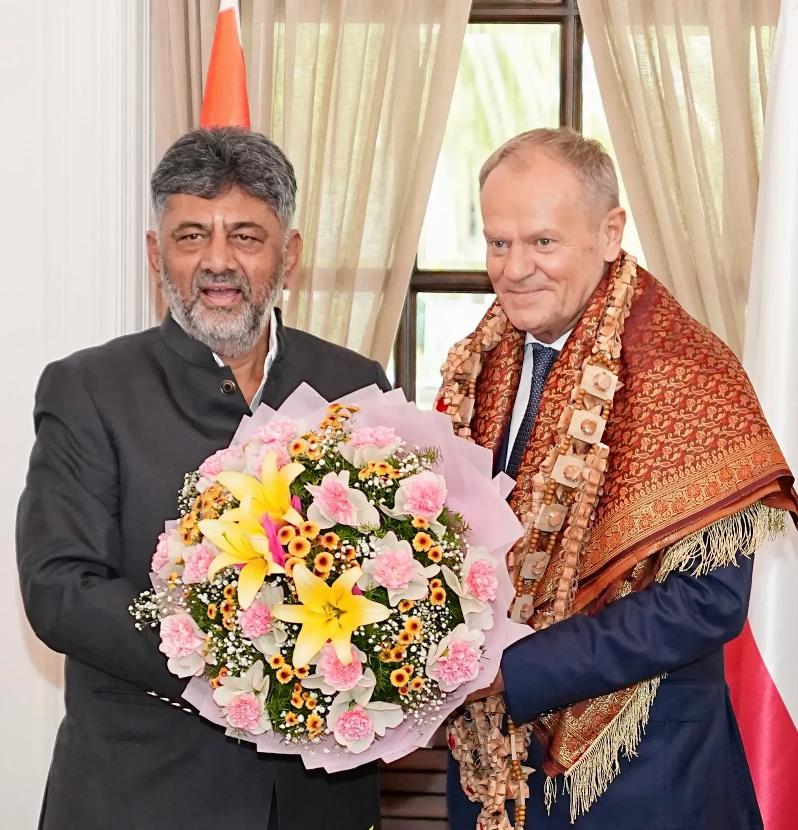 CM Shivakumar meets Poland PM Tusk to boost Karnataka ties