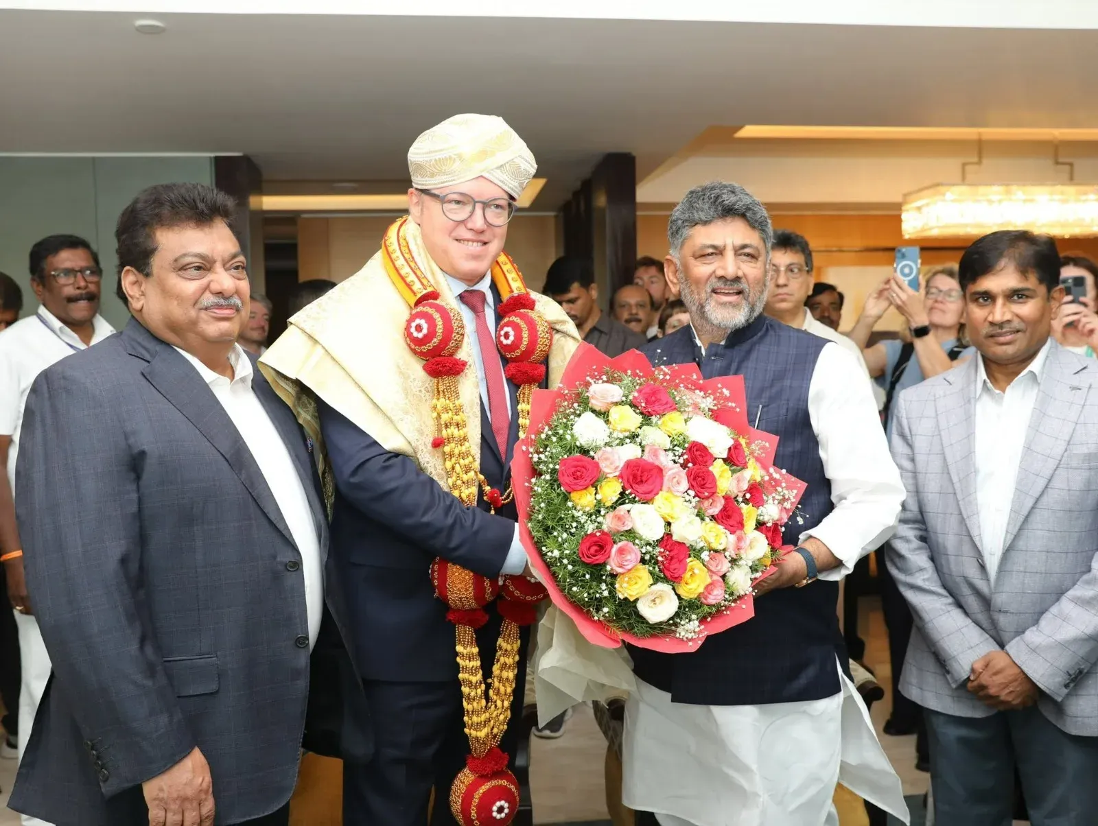 CM Shivakumar meets Thuringia's Minister-President to boost Karnataka-Germany ties