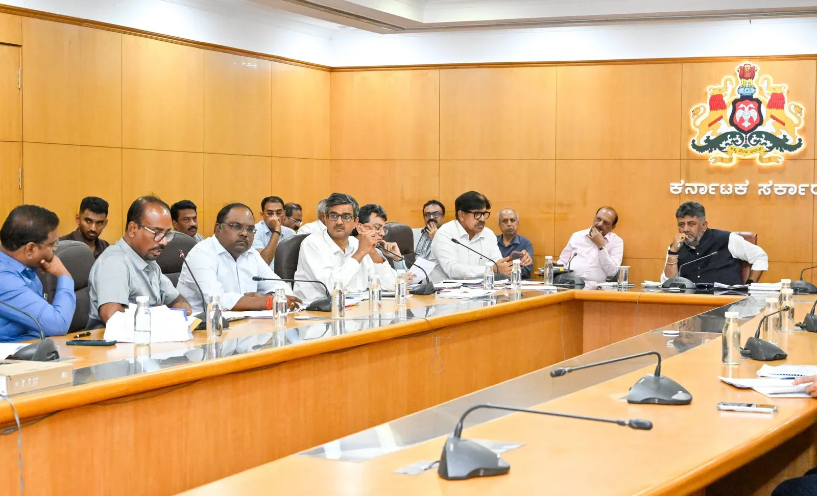 CM Shivakumar Reviews Backward Classes Welfare Dept
