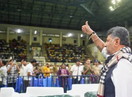 Karnataka CM Shivakumar watches FIFA World Cup final, urges youth to embrace sport