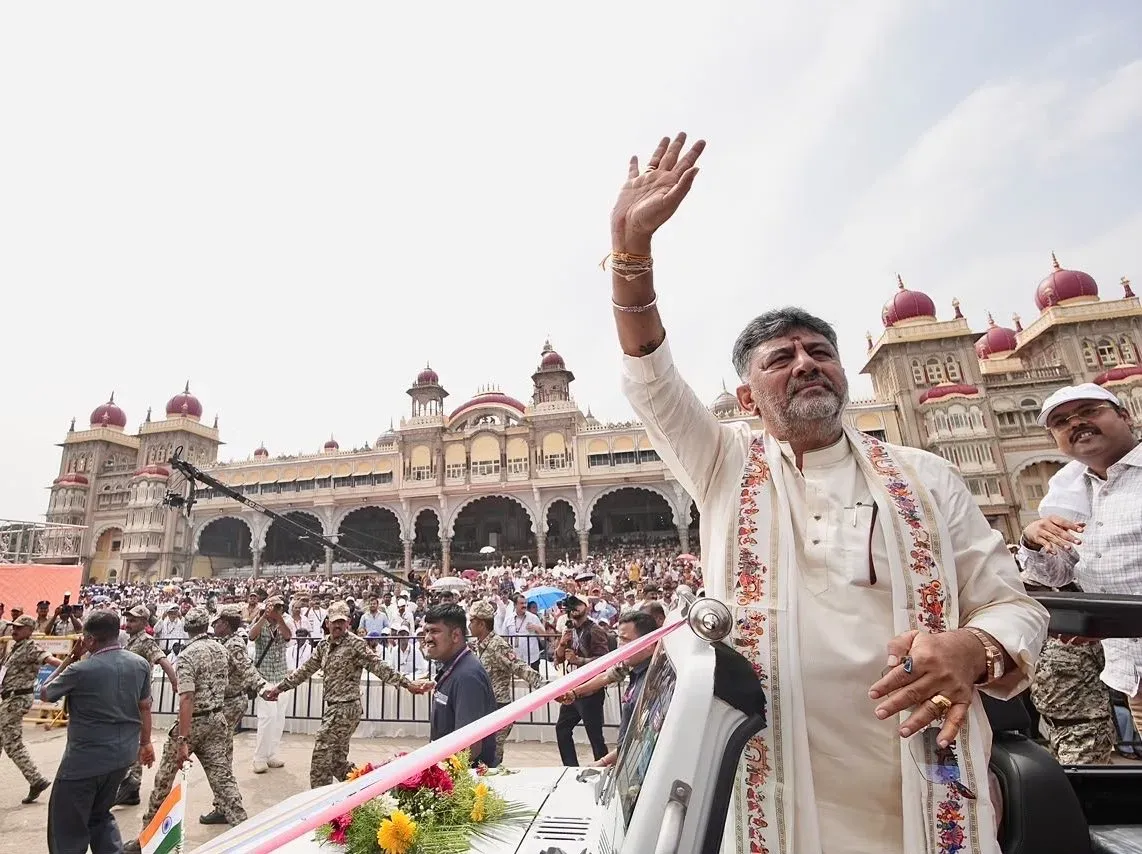 CM Siddaramaiah Flags Off Mysore Dasara Jamboo Savari
