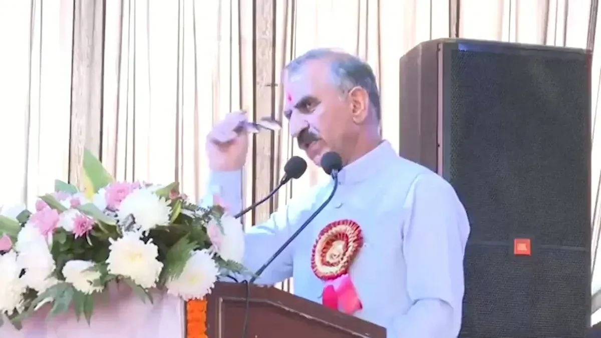 CM Sukhu announces ₹3 lakh incentive for HP's international referees, coaches