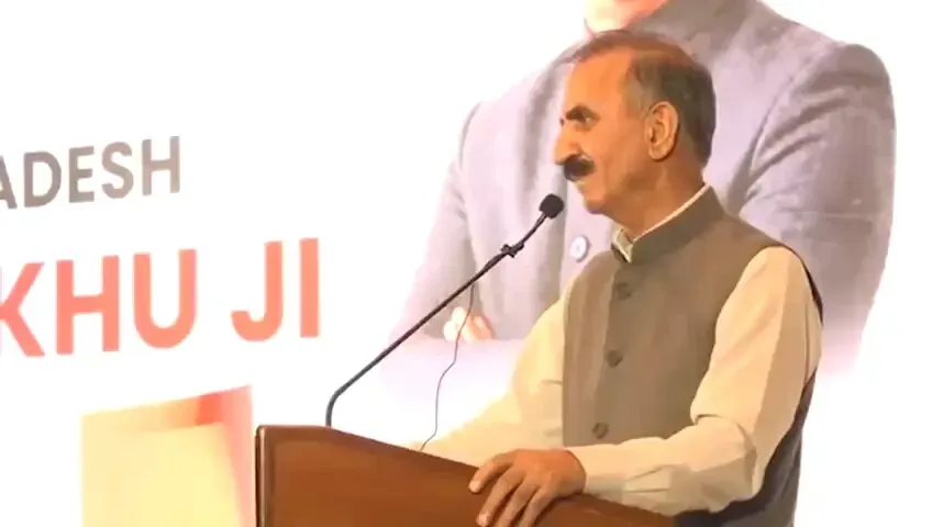 CM Sukhu bets on green hydrogen, AI to power HP economy