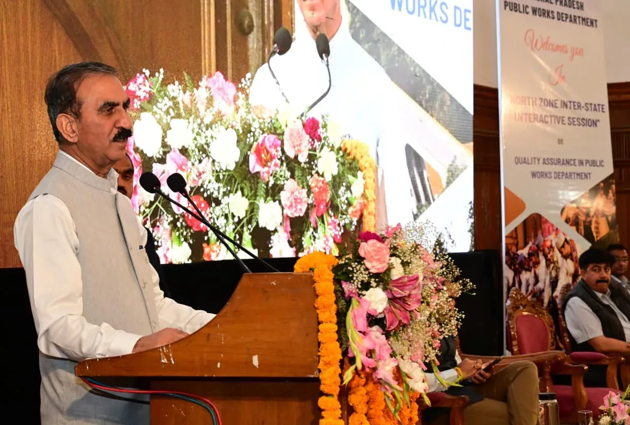 CM Sukhu Chairs Northern PWD Quality Dialogue in Shimla