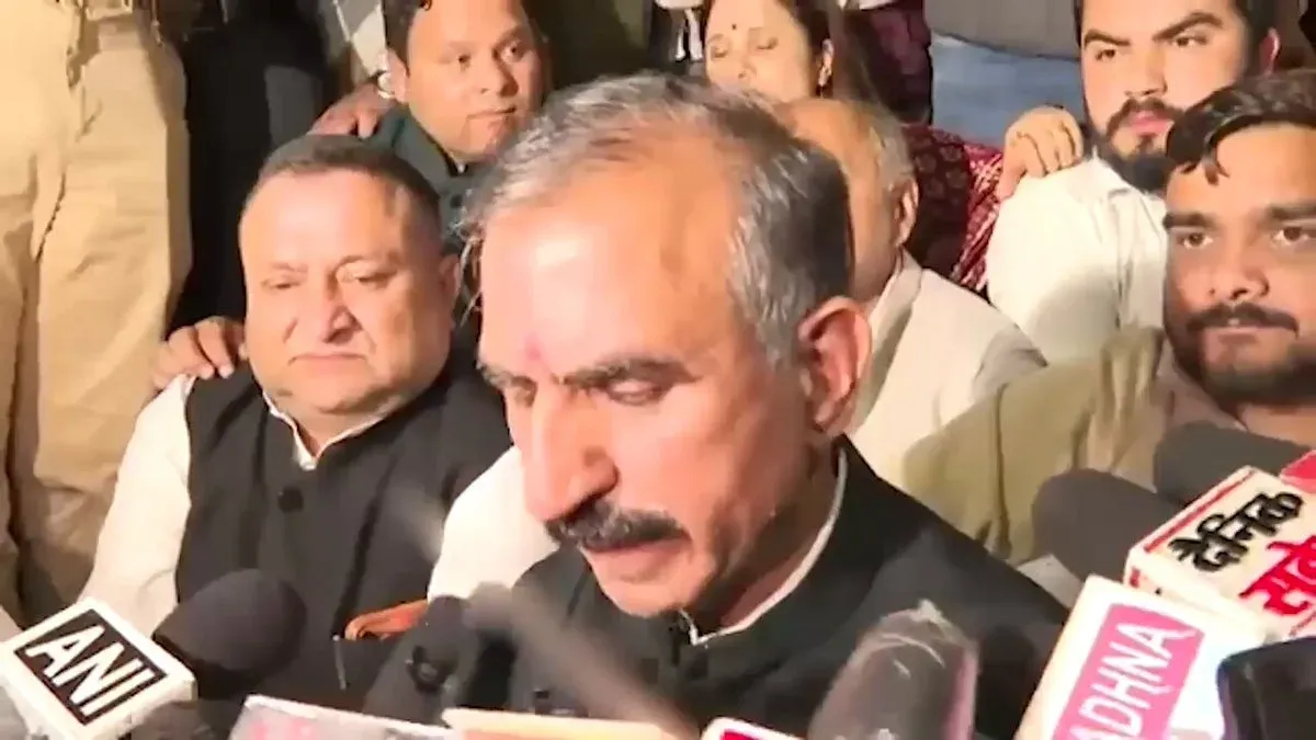 CM Sukhu condemns detention of Rahul, Priyanka Gandhi at NEET protest