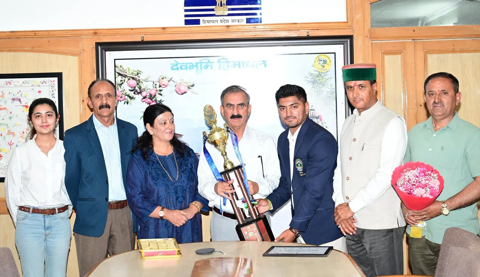 CM Sukhu Congratulates HP Engineer on Asian Kurash Cup Bronze