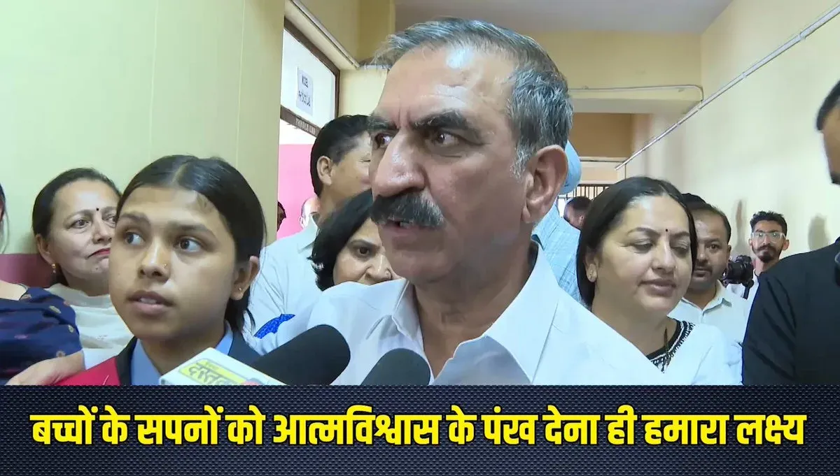 CM Sukhu Launches Student Dialogue Drive at His Own School