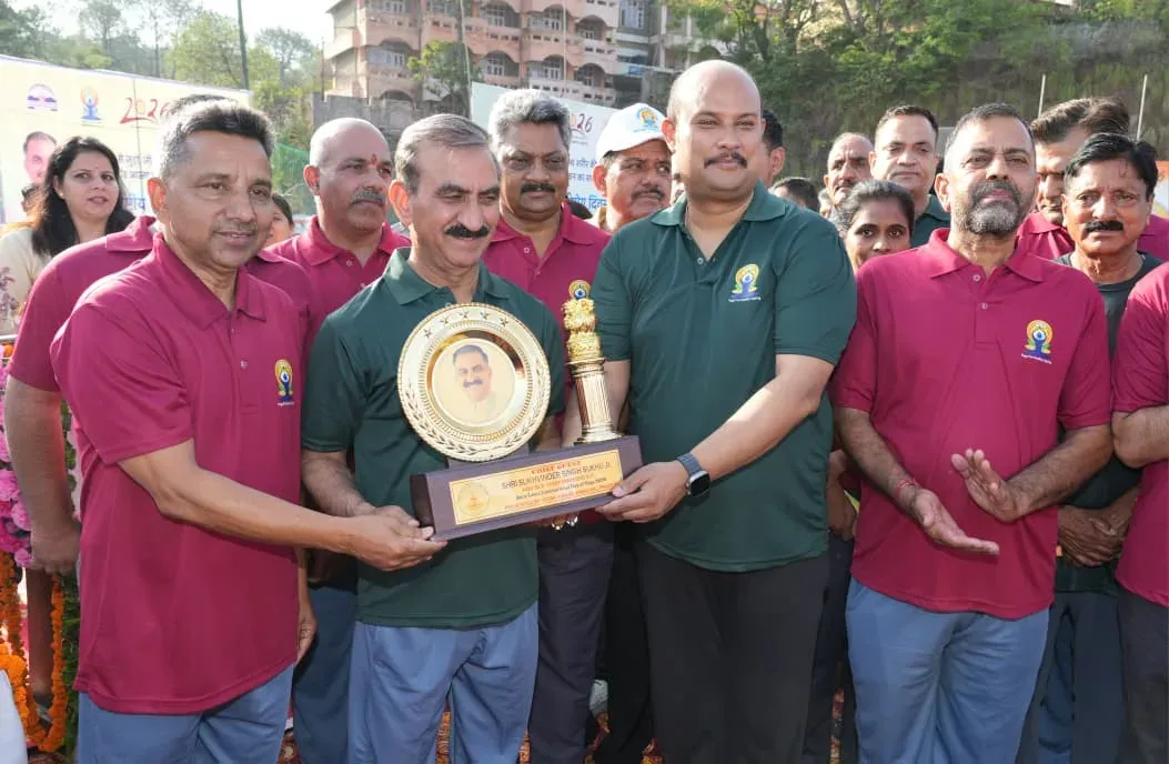 CM Sukhu Leads State-Level Yoga Day Event in Hamirpur