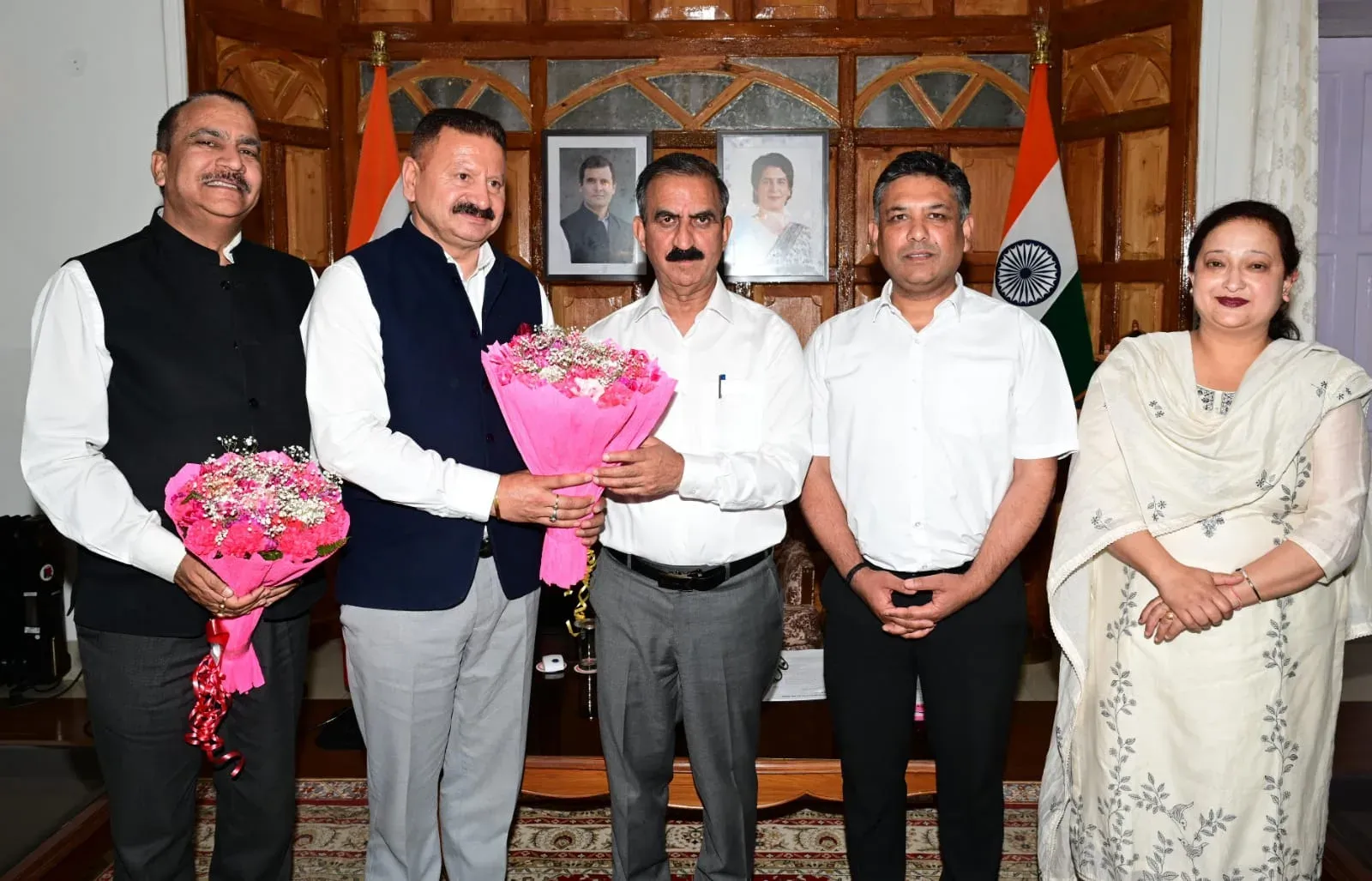CM Sukhu Meets Newly Elected HP Bar Council Members