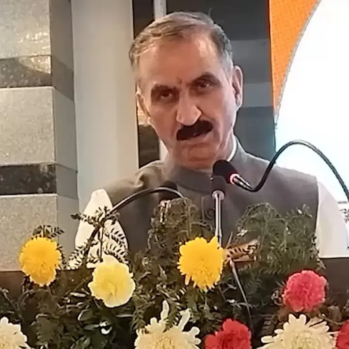 CM Sukhu pitches Himachal as India's richest state by 2032