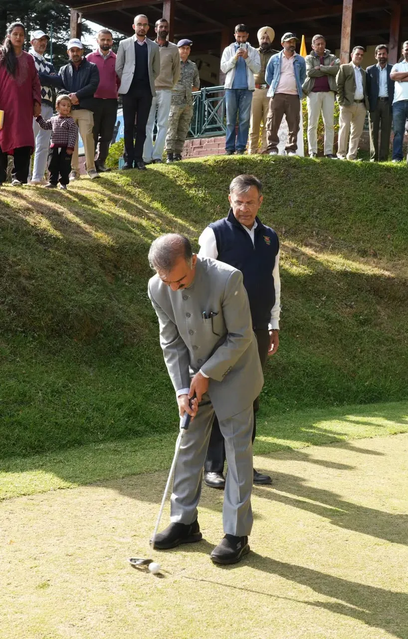 CM Sukhu Plans ₹15,000 Cr Tourism Push at Naldehra Golf Cup