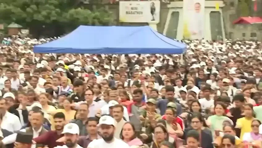 CM Sukhu Pledges Drug-Free, Green Himachal at Shimla Rally