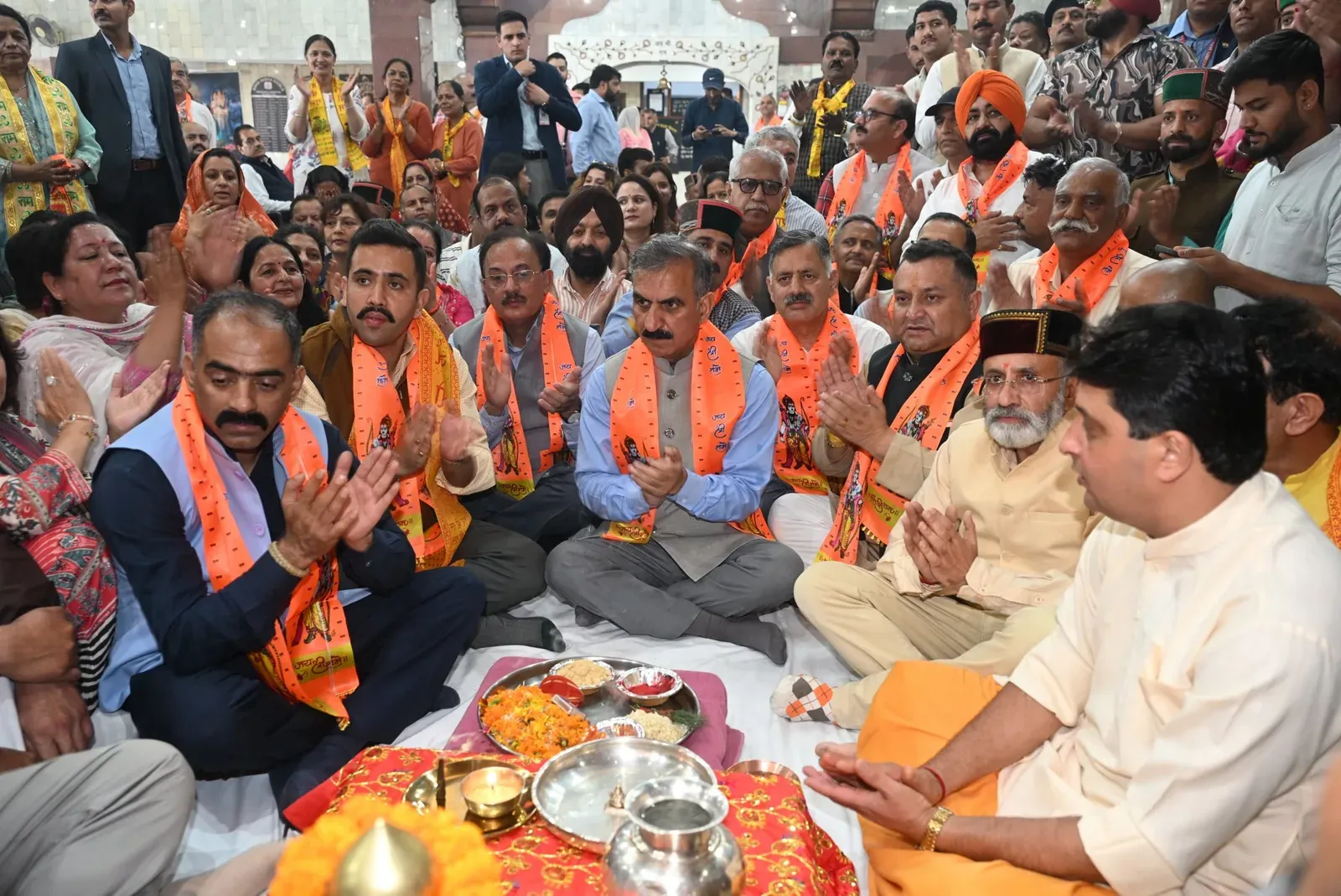 CM Sukhu Prays at Shimla Temple Over Ayodhya Theft Reports