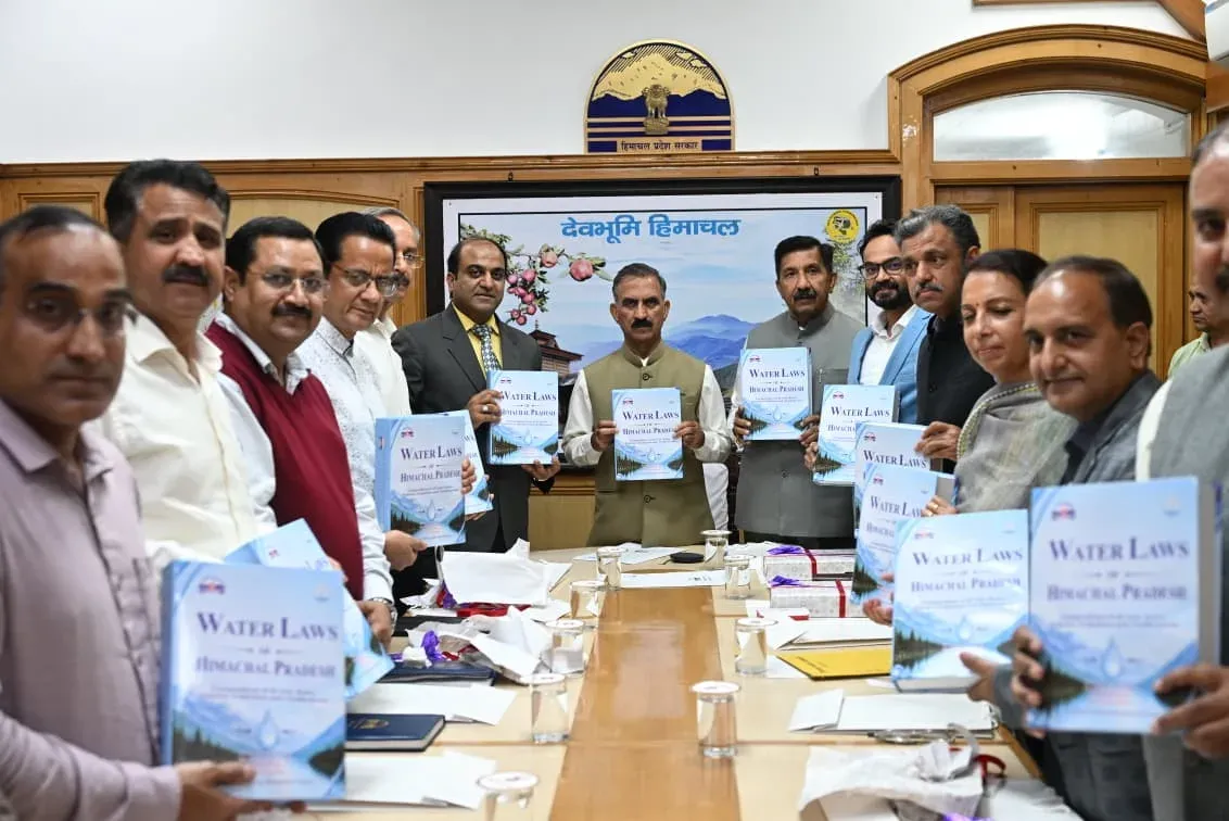CM Sukhu Releases HP's First Water Laws Compendium