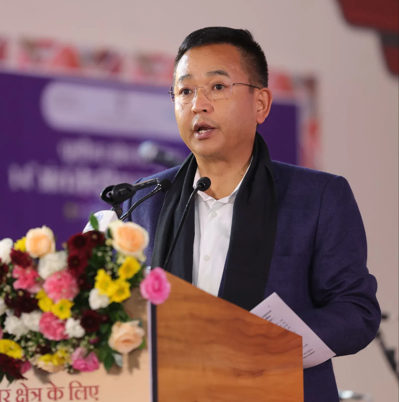 CM Tamang addresses 14th International Tourism Mart at Tawang