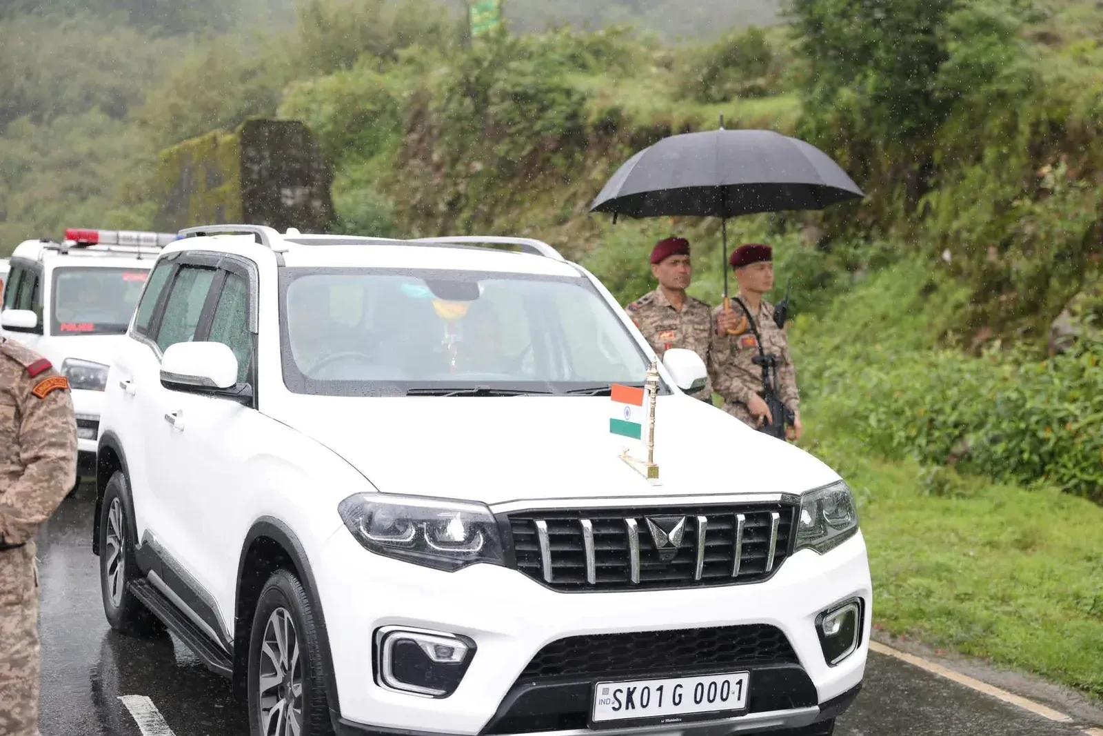 CM Tamang Pauses Motorcade 7 Minutes to Honour Mother Earth