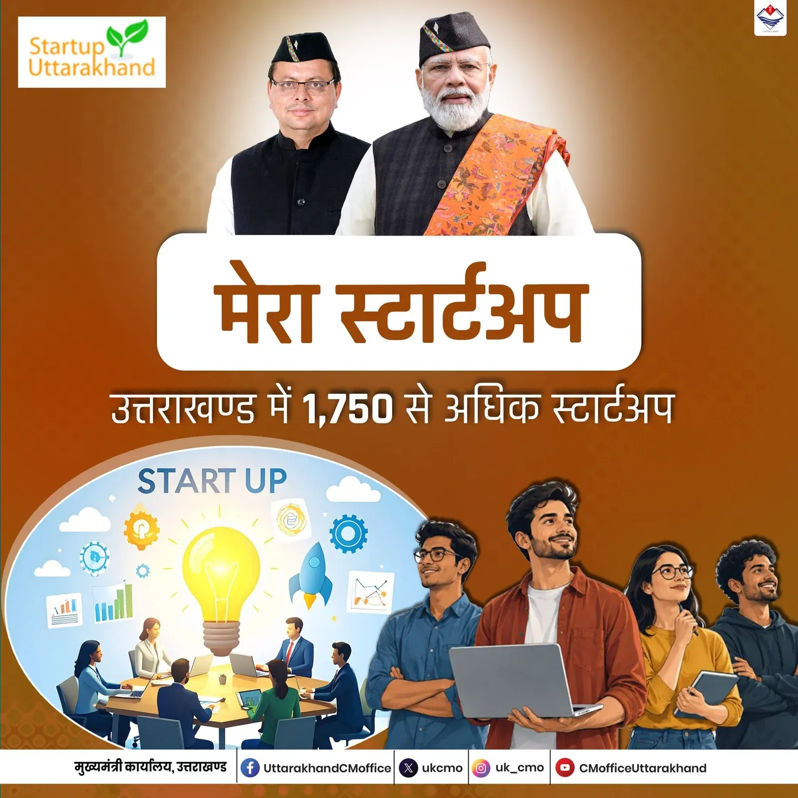 CM Uttarakhand: New Startup Policy Spurs 1,750+ Startups