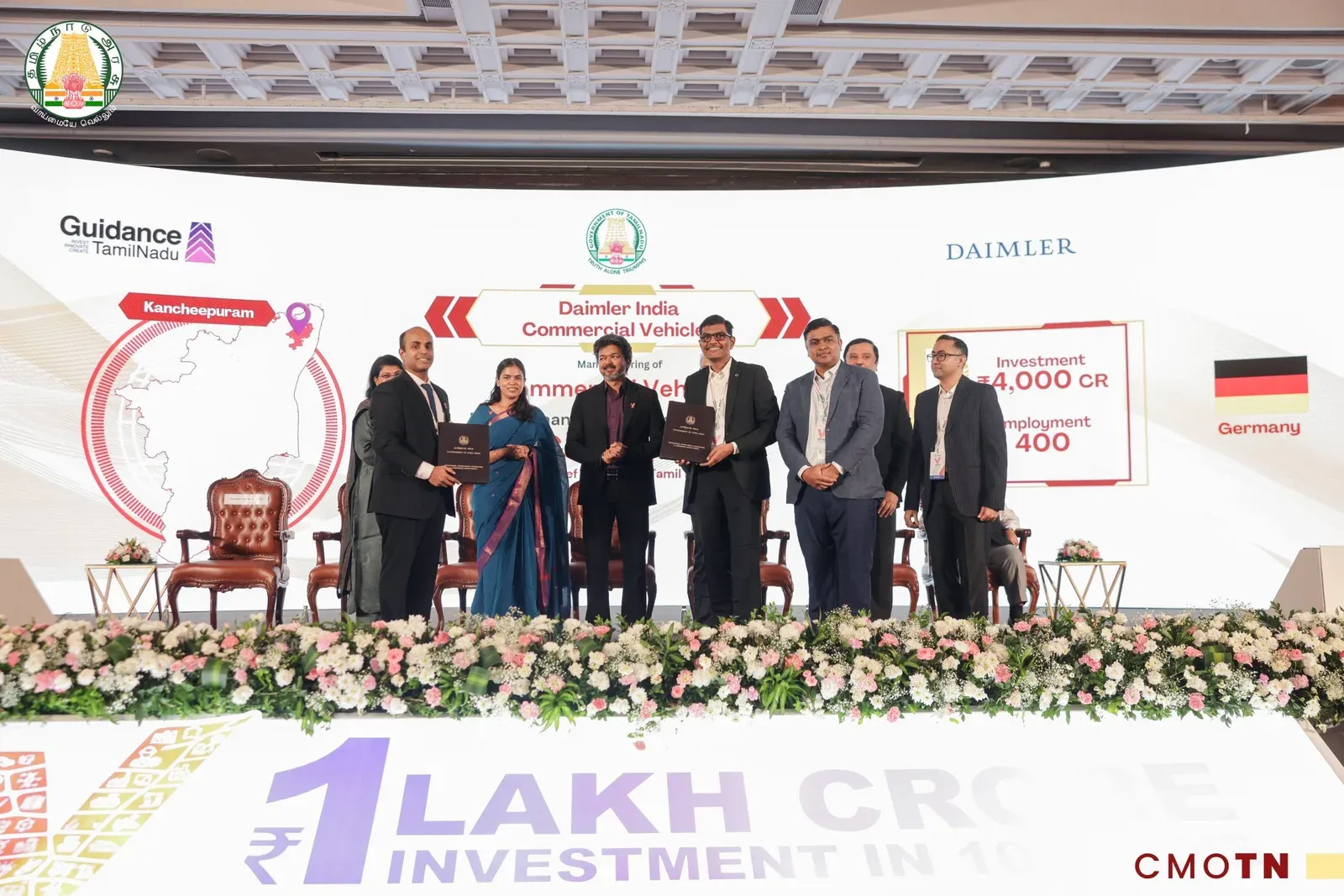 CM Vijay Anchors Rs 67,452 Cr Investment Push at Vettri TN Summit