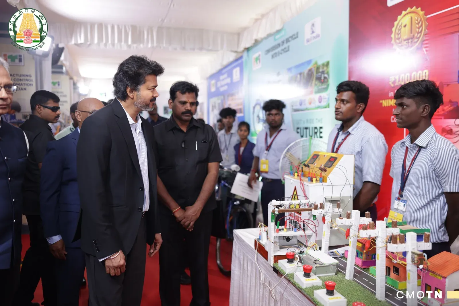 CM Vijay Inaugurates 30 ITI Electrical Labs in Chennai
