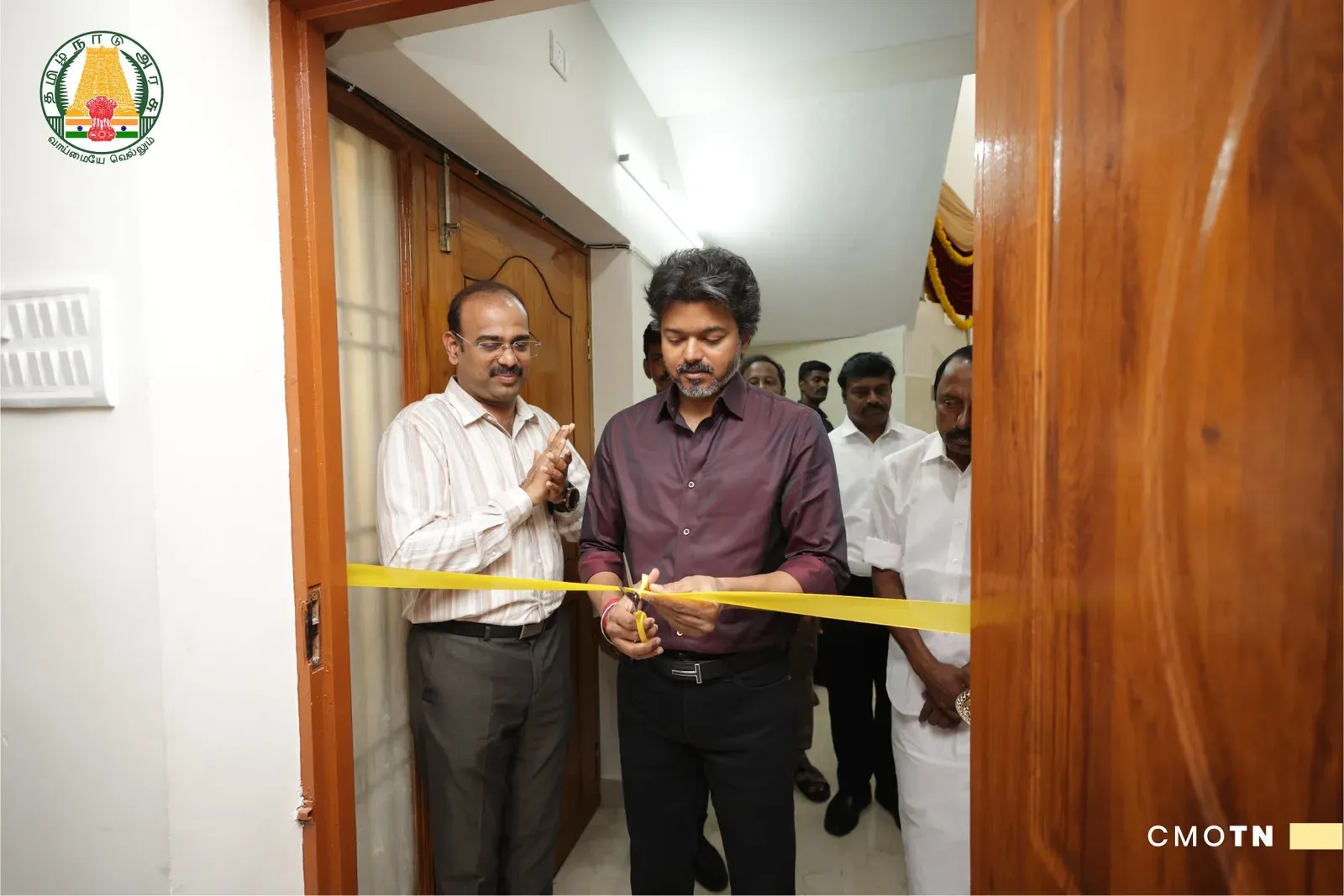 CM Vijay Inaugurates Perambur MLA Office and e-Seva Centre