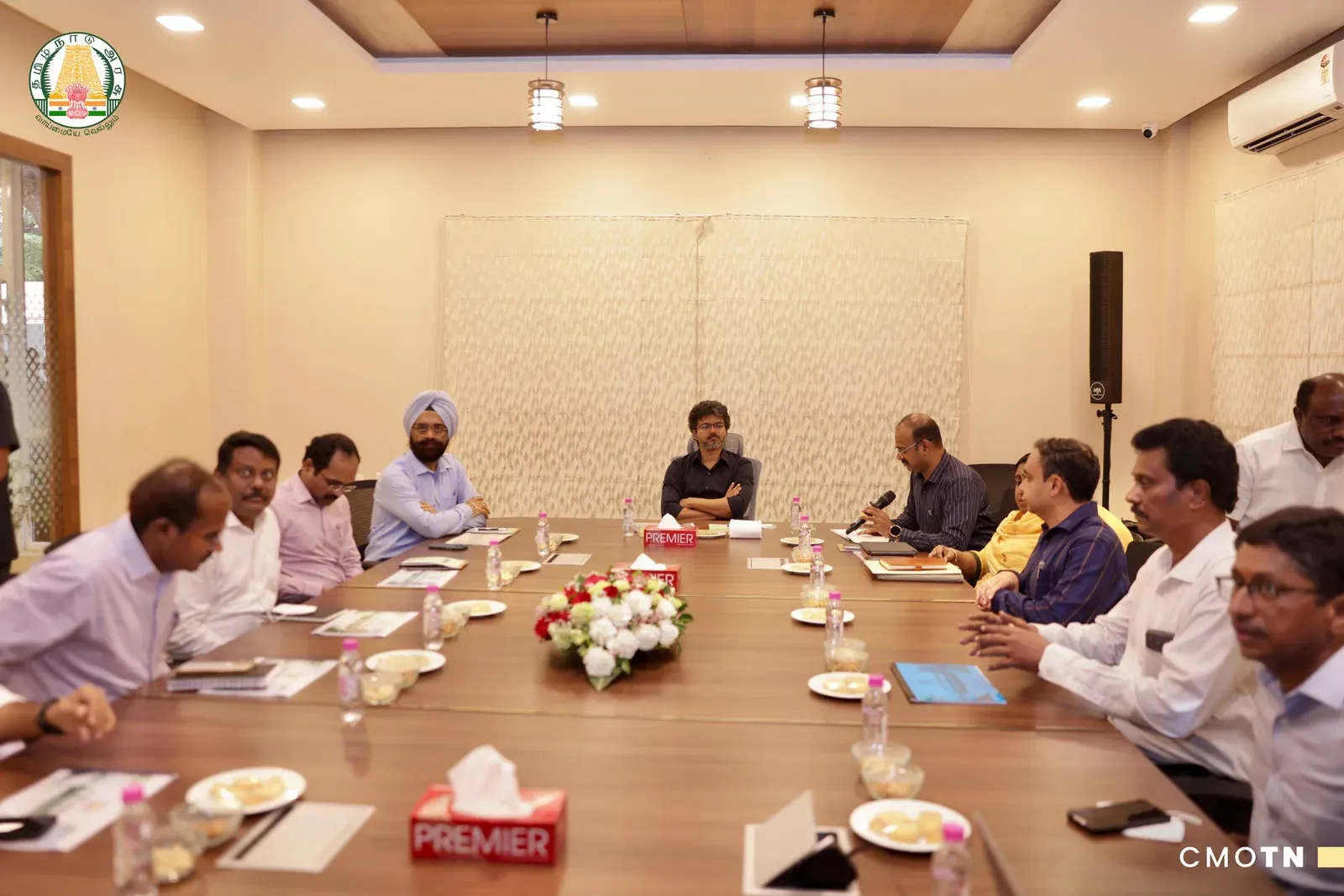 CM Vijay Inspects Biogas Plant at Chennai's Seethapuram