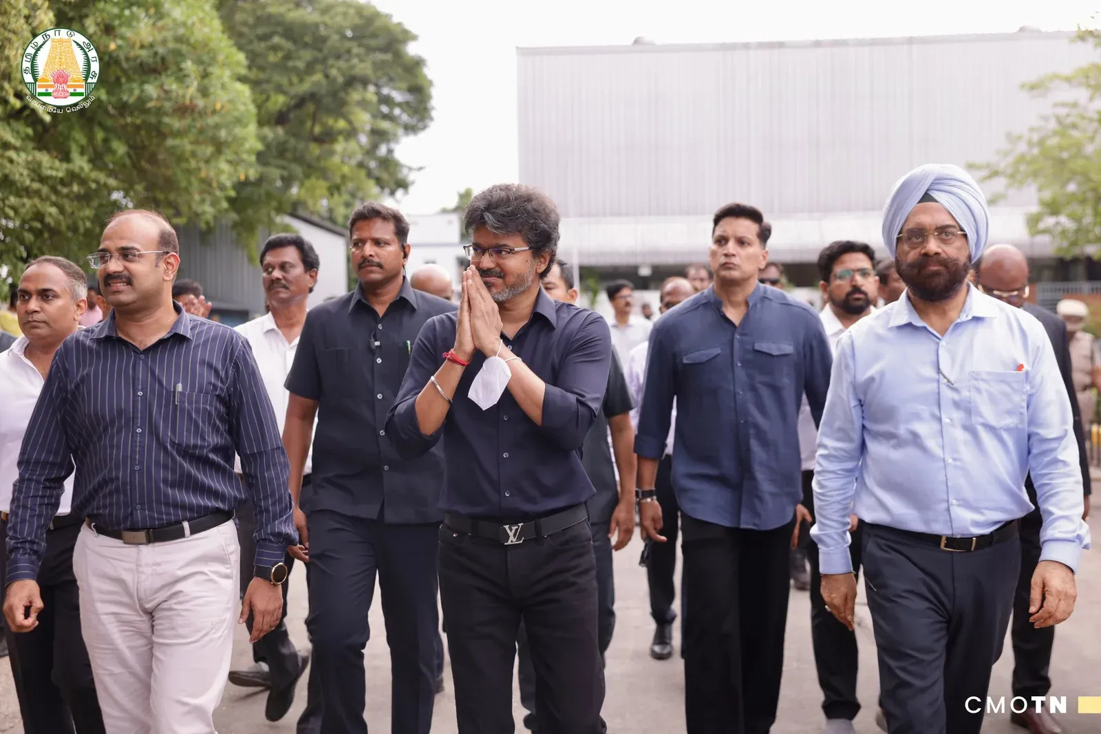 CM Vijay Inspects Chennai Sethupattu Biogas Plant