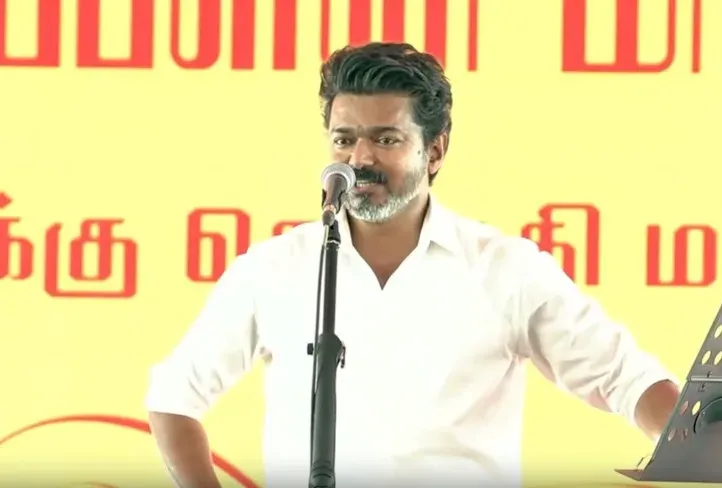 Tamil Nadu CM Vijay targets DMK at Trichy rally, vows corruption-free rule