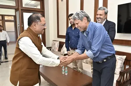 Chhattisgarh's Vision for International Golf: A Dialogue with CM Vishnu Deo Sai and Kapil Dev