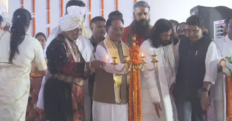 CM Vishnu Deo Sai at Guru Darshan, Bhandarpuri Dham Raipur