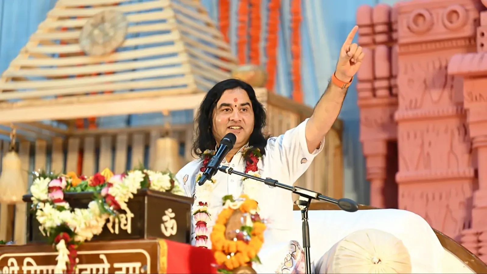 CM Vishnu Deo Sai attends Bhagavat Katha in Raipur