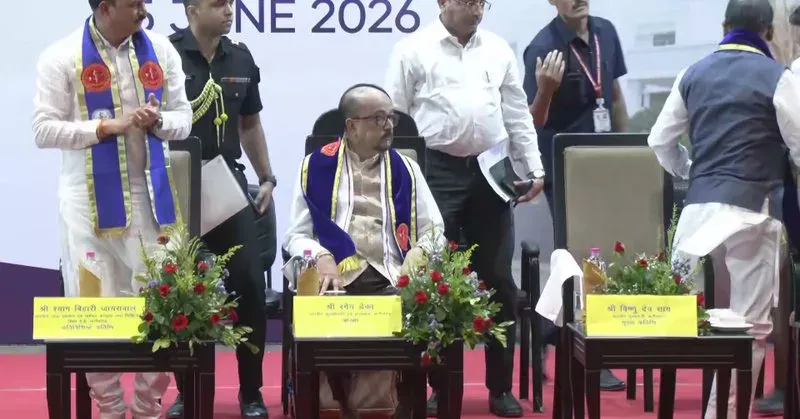 CM Vishnu Deo Sai Attends Fourth Convocation Ceremony