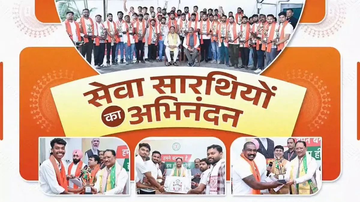 CM Vishnu Deo Sai backs Seva Sankalp Bike Yatra in CG