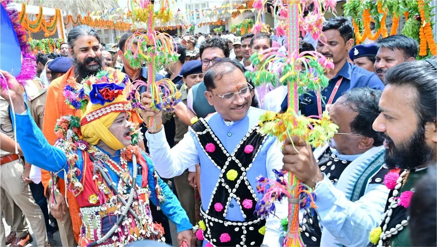 CM Vishnu Deo Sai Celebrates Hareli Tihar at Nava Raipur Residence