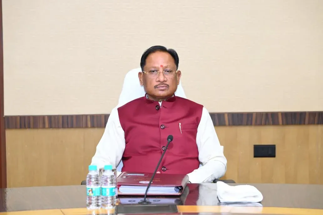 CM Vishnu Deo Sai Chairs Cabinet Meet at Mahanadi Bhawan