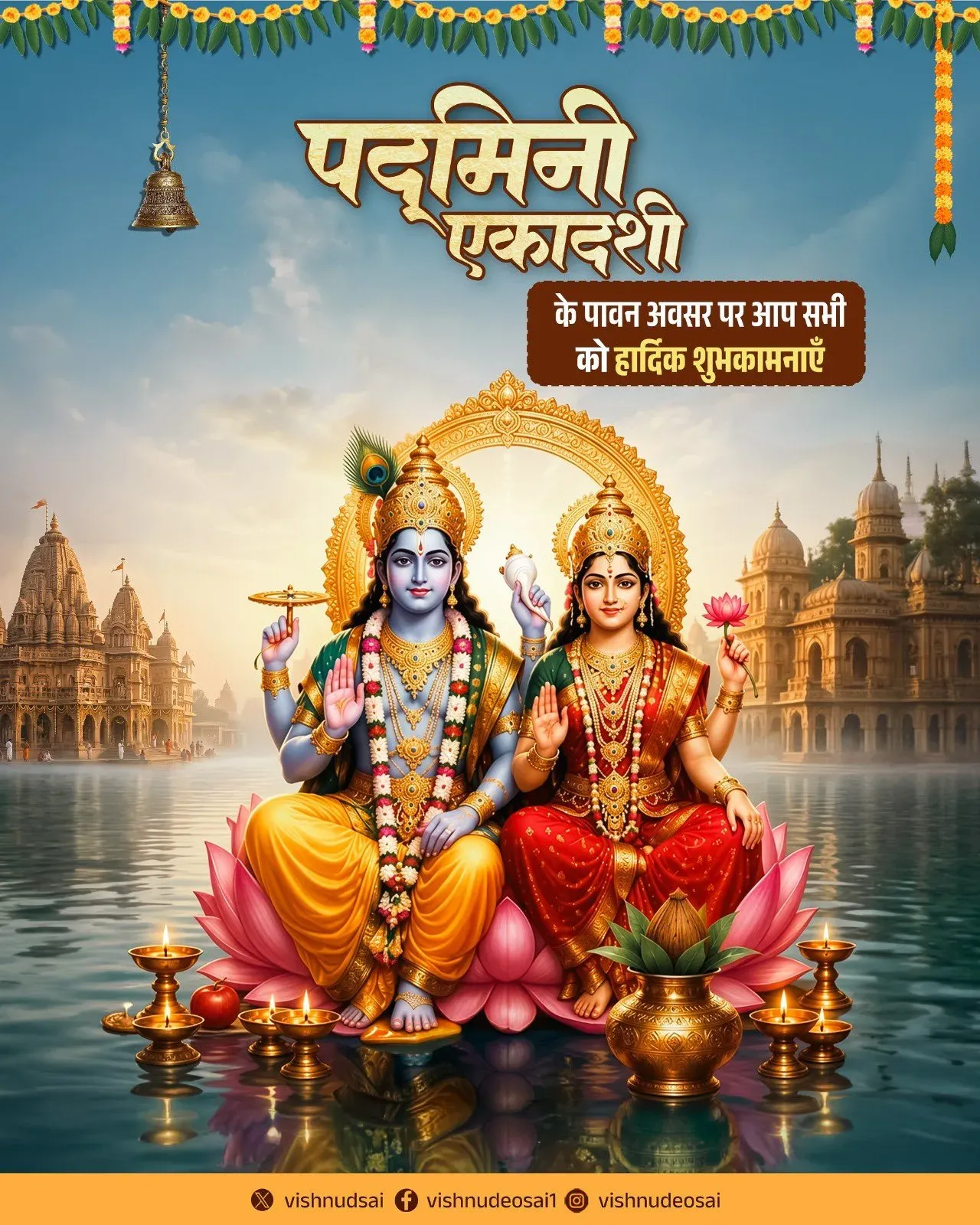 CM Vishnu Deo Sai Greets Chhattisgarh on Padmini Ekadashi