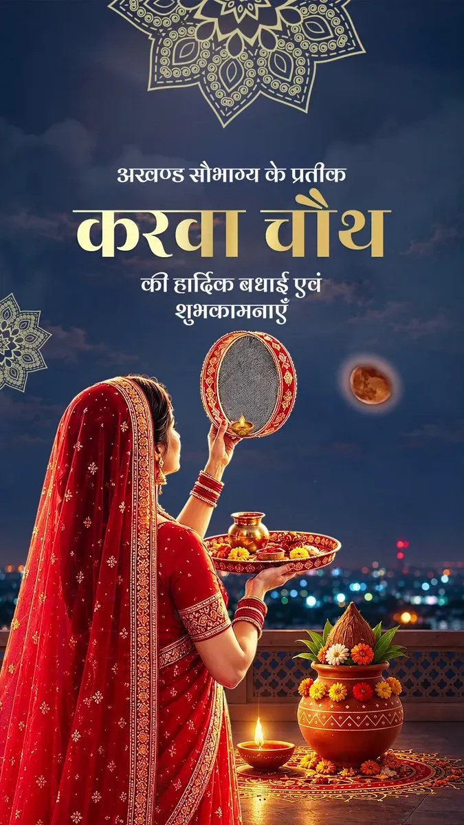 CM Vishnu Deo Sai Greets Women on Karwa Chauth 2026