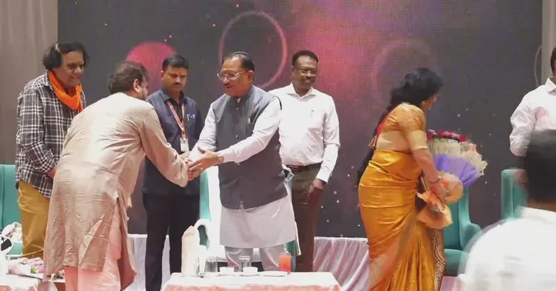 CM Vishnu Deo Sai Honours Film Directors at Cultural Ceremony