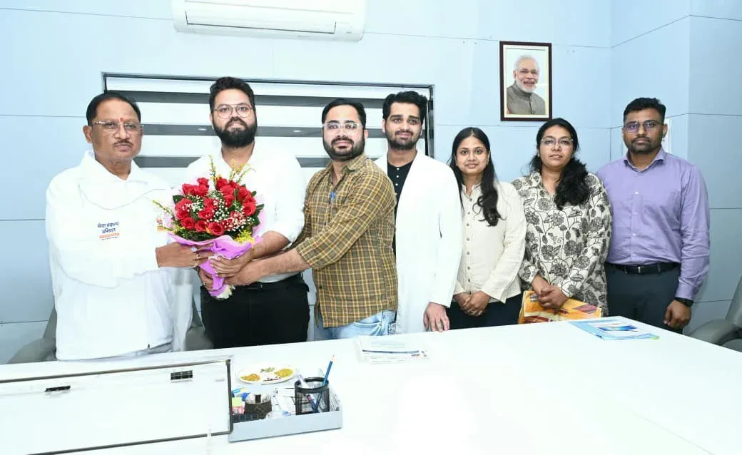 CM Vishnu Deo Sai meets JDA Chhattisgarh delegation at CM residence