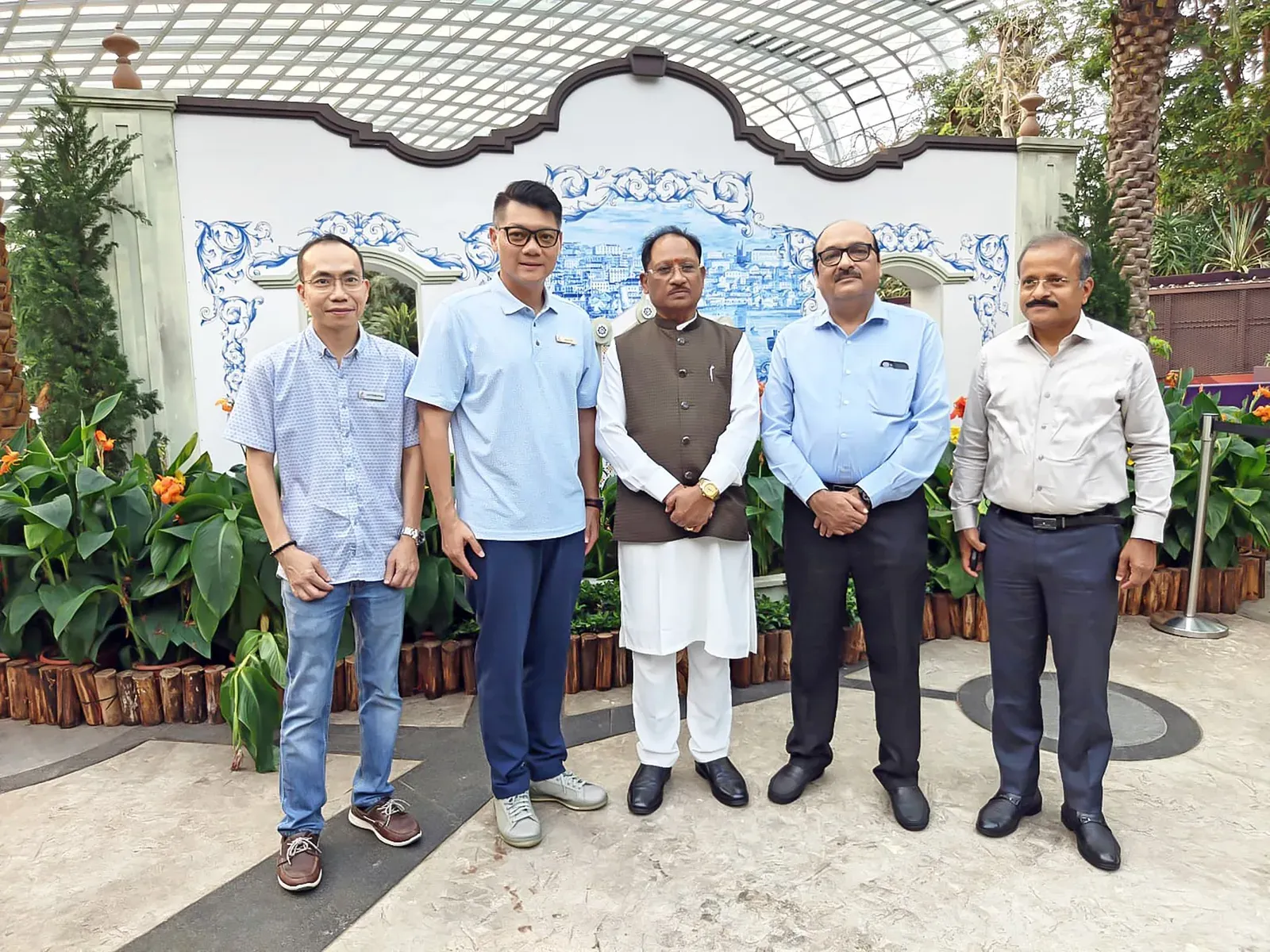 CM Vishnu Deo Sai Meets Singapore's Gardens by the Bay at SING Forum 2026