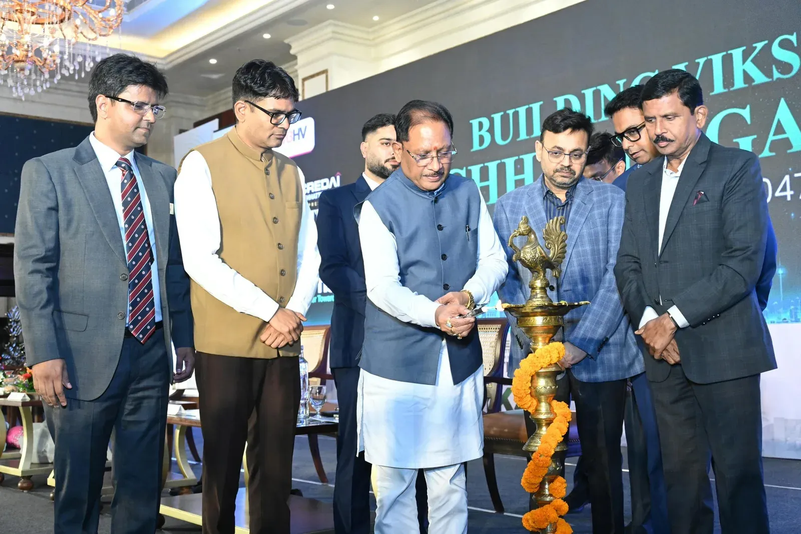 CM Vishnu Deo Sai Pitches Chhattisgarh at CREDAI Statecon-2026