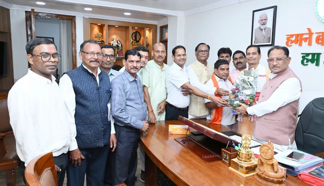 CM Vishnu Deo Sai Receives Shakambhari Board Delegation