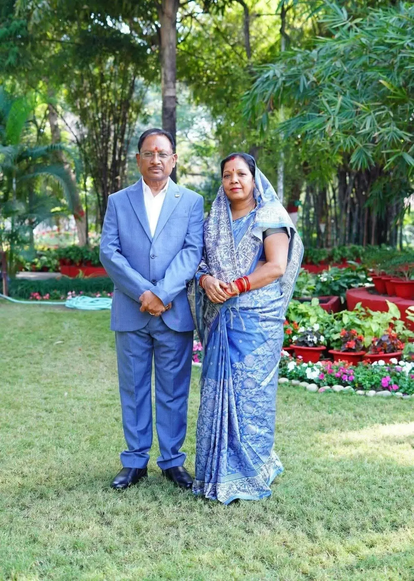 CM Vishnu Deo Sai Thanks Saurabh Singh for Wishes