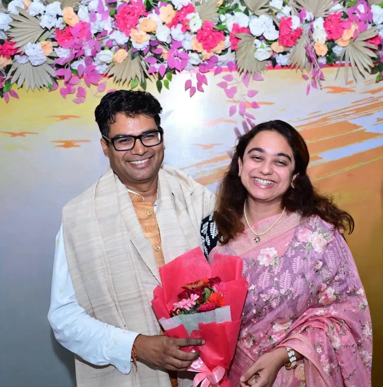 CM Vishnu Deo Sai Wishes Cabinet Colleague OP Choudhary on Anniversary